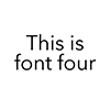 Font 4