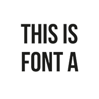 Font A