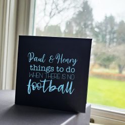 Alternative view of Things To Do When There Is No Football