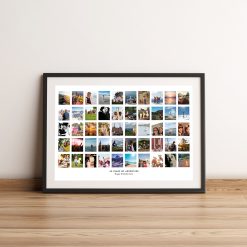 50 Photo Collage with Text