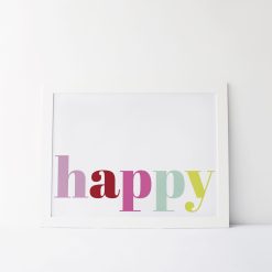 Alternative view of Happy Nursery Print
