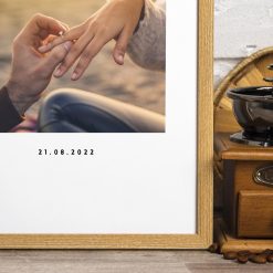 Alternative view of Typographic Photo Print