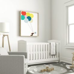 Dachshund Balloon Print