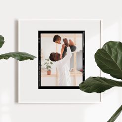 Personalised Film Style Single Photo Print
