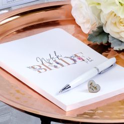 Alternative view of Bride To Be Personalised Planning Notebook