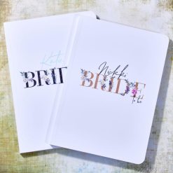 Bride To Be Personalised Planning Notebook