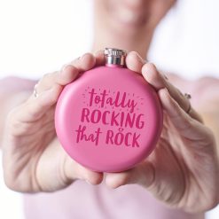 Totally Rocking That Rock Hip Flask