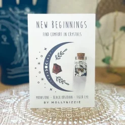 Jar of Crystals - New Beginnings