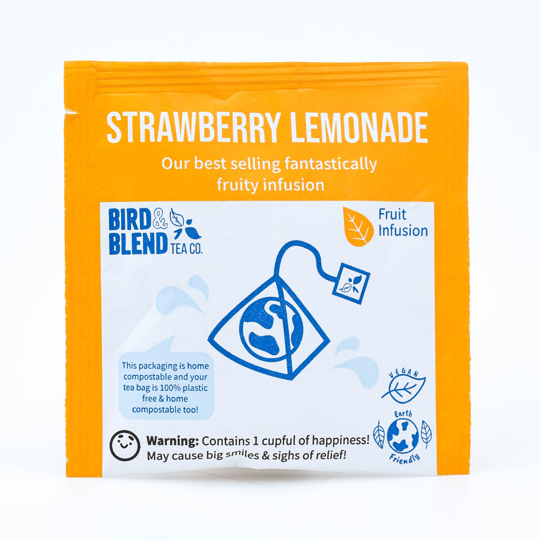 Bird & Blend: Strawberry Lemonade Tea (single bag)