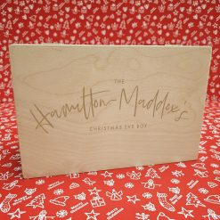 Alternative view of Family Christmas Eve Wooden Box
