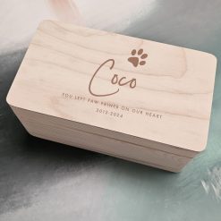 Personalised Pet Memory Box