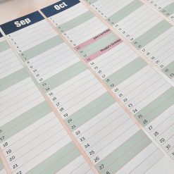 Alternative view of Personalised 2025 Wall Calendar