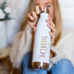 Alternative view of Bride to be personalised water bottle