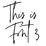 Font 3