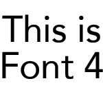 Font 4